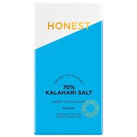 Honest Chocolate Slab 70% - Kalahari Salt